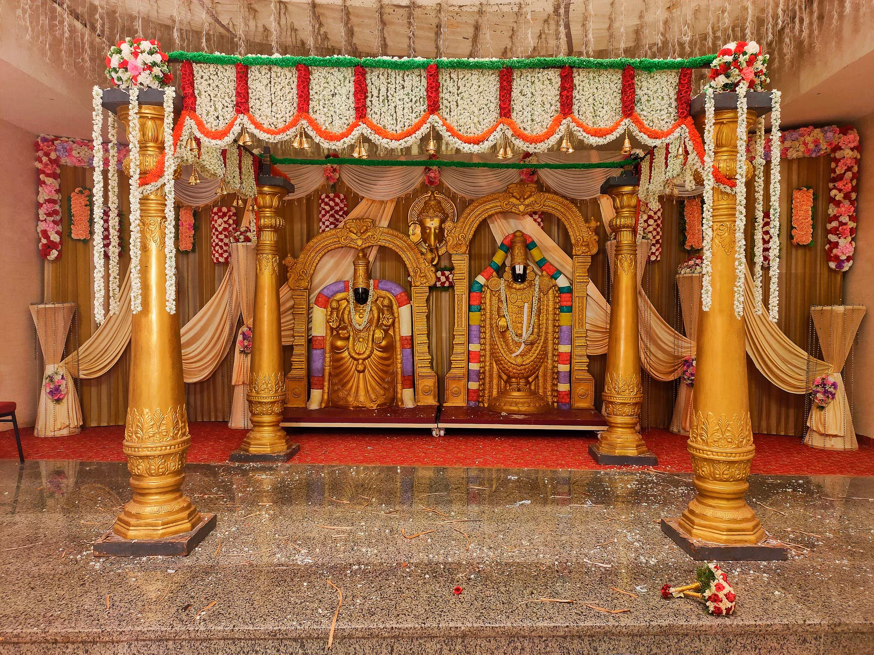 Kalyana Mandapams — community halls at pilgrimage centres